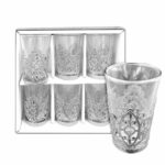 Verres à Thé 6pcs – Argentée