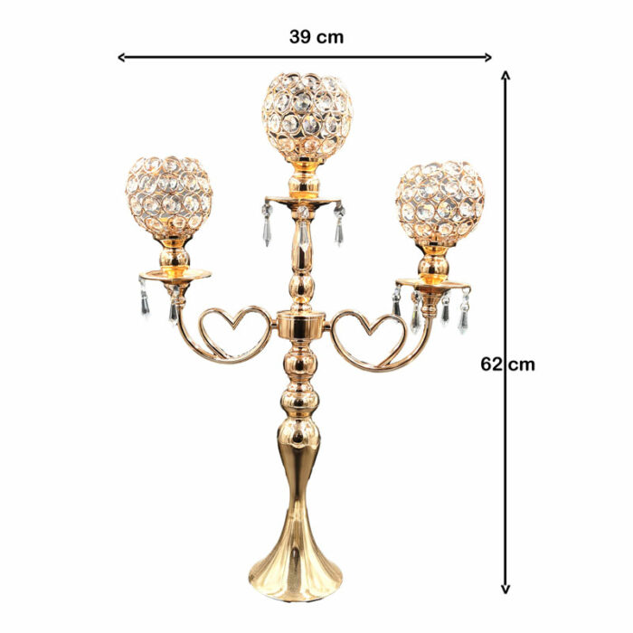 chandelier 3 bougies