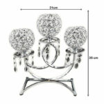 Chandelier small 3 bougies