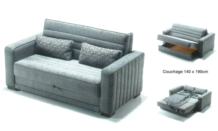 Canapé Convertible Bunco - Style et Polyvalence – Image 2
